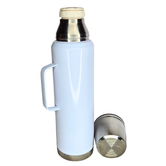 DUNKIN DONUTS Stainless Steel Thermos 2023 Fall Release 32oz White - Picture 2 of 5